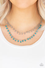 Load image into Gallery viewer, Dainty Distraction - Blue Necklace