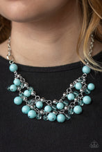 Load image into Gallery viewer, Seaside Soiree - Blue Necklace