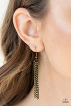 Load image into Gallery viewer, Courageous Contour - Brass Necklace