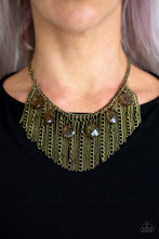 Load image into Gallery viewer, Vixen Conviction - Brass Necklace