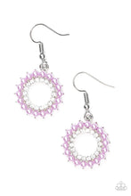 Load image into Gallery viewer, A Proper Lady - Purple Earrings