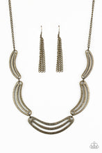 Load image into Gallery viewer, Palm Springs Pharaoh - Brass Necklace
