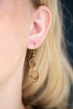 Load image into Gallery viewer, Put It On Ice - Brass Necklace