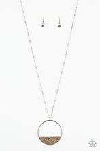Load image into Gallery viewer, Bet Your Bottom Dollar - Brown Necklace