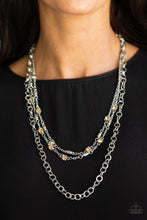 Load image into Gallery viewer, Metro Mixer - Brown Necklace