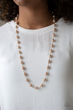 Load image into Gallery viewer, Behind The Scenes - Brown Necklace