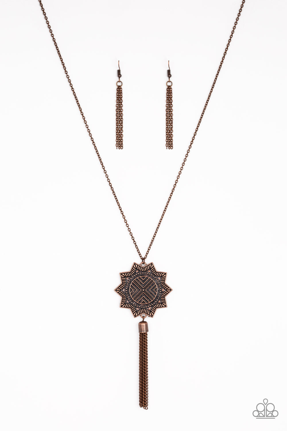 From Sunup To Sundown - Copper Necklace