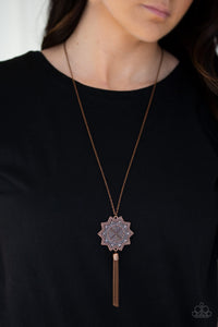 From Sunup To Sundown - Copper Necklace
