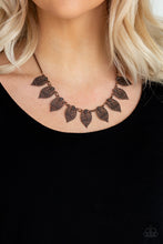 Load image into Gallery viewer, Leafy Lagoon - Copper Necklace