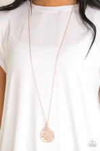 Load image into Gallery viewer, BOUGH Down - Rose Gold Necklace