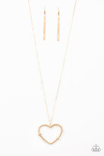 Load image into Gallery viewer, Straight From The Heart - Gold Necklace