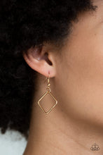 Load image into Gallery viewer, Backed Into A Corner - Gold Necklace