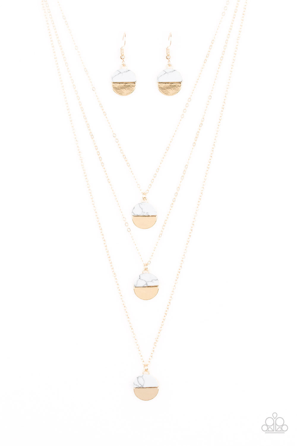 Rural Reconstruction - Gold Necklace