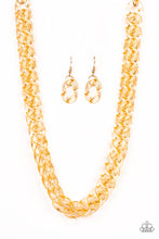 Load image into Gallery viewer, Put It On Ice - Gold Necklace