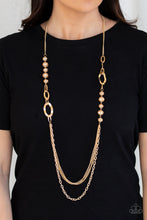 Load image into Gallery viewer, Modern Girl Glam - Gold Necklace