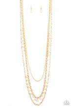 Load image into Gallery viewer, Pearl Pageant - Gold Necklace