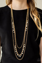 Load image into Gallery viewer, Pearl Pageant - Gold Necklace