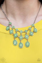 Load image into Gallery viewer, Mermaid Marmalade - Green Necklace