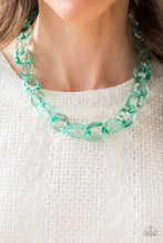 Load image into Gallery viewer, Ice Queen - Green Necklace