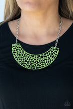 Load image into Gallery viewer, Powerful Prowl - Green Necklace