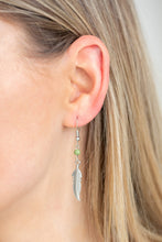 Load image into Gallery viewer, Feathered Ferocity - Green Necklace