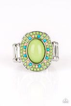 Load image into Gallery viewer, Colorfully Rustic - Green Ring