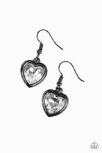 Load image into Gallery viewer, Real Romance - Black Gunmetal Earrings