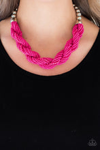Load image into Gallery viewer, Savannah Surfin - Pink Necklace