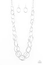 Load image into Gallery viewer, Elegantly Ensnared - Silver Necklace