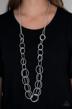 Load image into Gallery viewer, Elegantly Ensnared - Silver Necklace