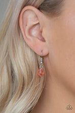 Load image into Gallery viewer, Crystal Cascade - Orange Necklace