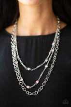 Load image into Gallery viewer, Metro Mixer - Pink Necklace