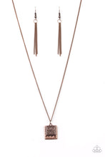 Load image into Gallery viewer, Back To Square One - Copper Necklace
