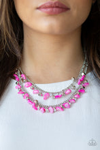 Load image into Gallery viewer, Pebble Pioneer - Pink Necklace