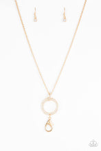 Load image into Gallery viewer, Straight To The Top - Gold Lanyard