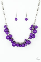 Load image into Gallery viewer, Walk This BROADWAY - Purple Necklace