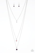 Load image into Gallery viewer, Crystal Chic - Purple Necklace