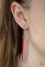Load image into Gallery viewer, Industrial Vibrance - Red Necklace