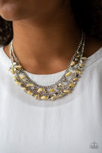 Load image into Gallery viewer, Pebble Pioneer - Yellow Necklace
