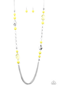 Marina Majesty - Yellow Necklace