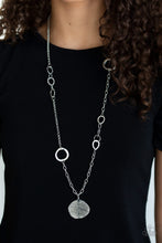 Load image into Gallery viewer, Autumn Collage - Silver Necklace