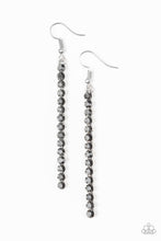 Load image into Gallery viewer, Grunge Meets Glamour - Black Gunmetal Earrings