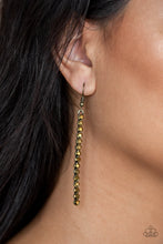 Load image into Gallery viewer, Grunge Meets Glamour - Brass Earrings