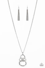 Load image into Gallery viewer, Courageous Contour - Silver Necklace