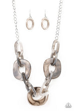 Load image into Gallery viewer, Courageously Chromatic - Silver Necklace