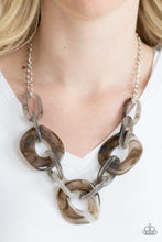 Load image into Gallery viewer, Courageously Chromatic - Silver Necklace
