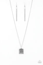 Load image into Gallery viewer, Back To Square One - Silver Necklace