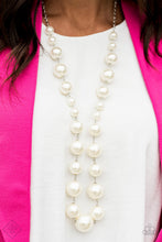 Load image into Gallery viewer, The Show Must Go On! - White Necklace