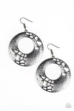 Load image into Gallery viewer, Shattered Shimmer - Black Gunmetal Earrings