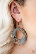 Load image into Gallery viewer, Shattered Shimmer - Black Gunmetal Earrings